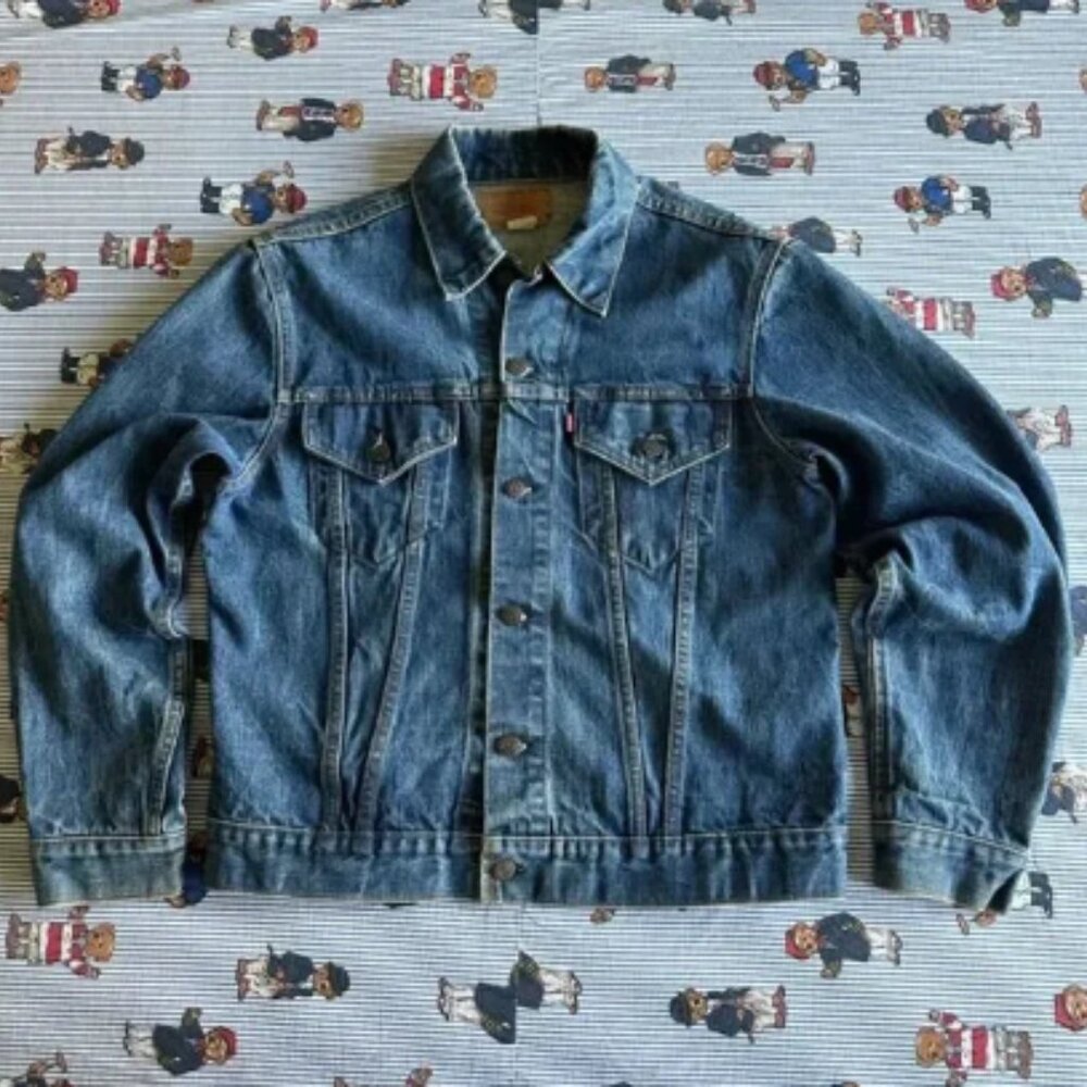 Vintage Levi's 70505 0217 Denim Jacket Size 42